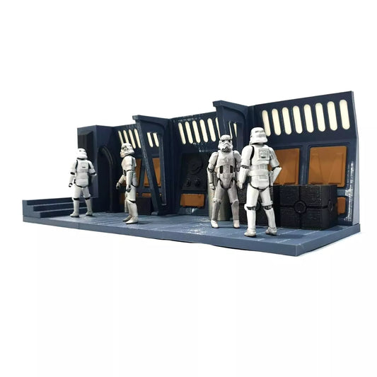 Star Wars Endor Bunker Interior Diorama for 3.75 in (1:18) Figure