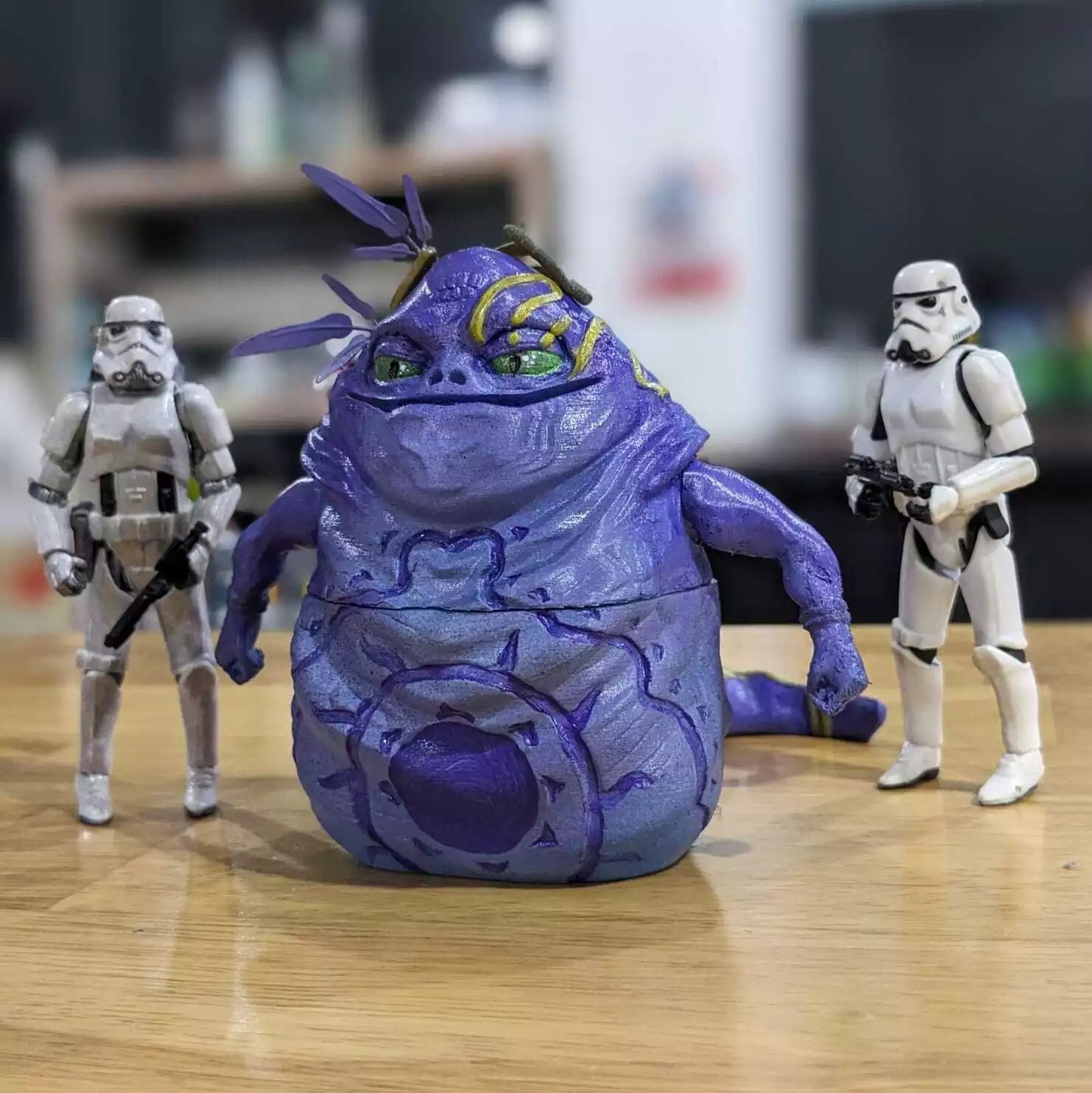 Ziro the Hutt Action Figure for 3.75 in, 6 in & 12 in Diorama