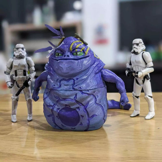 Ziro the Hutt Action Figure for 3.75 in, 6 in & 12 in Diorama