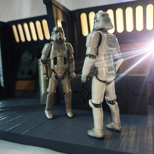 Star Wars Endor Bunker Interior Diorama for 3.75 in (1:18) Figure